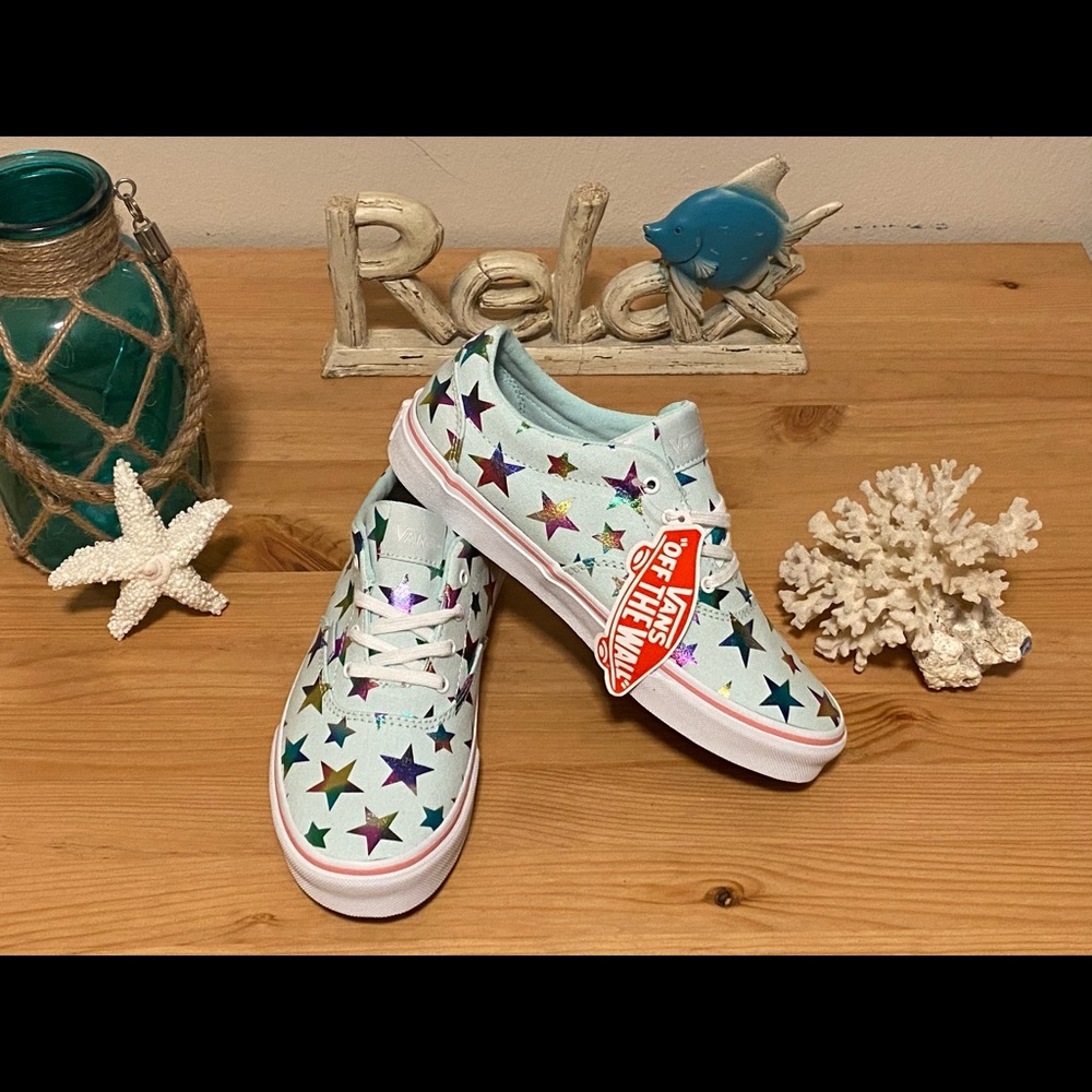 Girls Vans Dusty Aqua Star